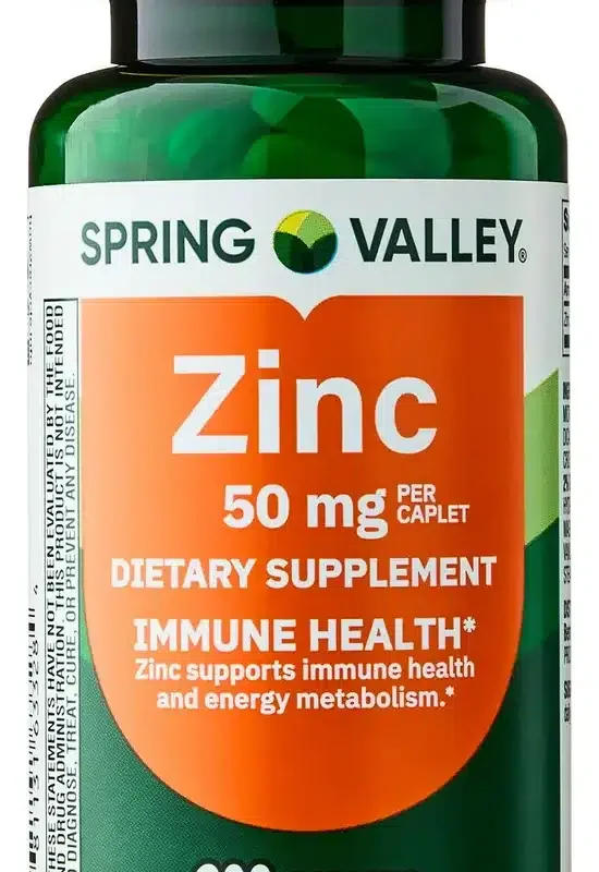zinc 50mg 200 tab spring valley