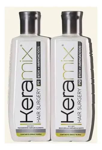 alisado keramix biomix botox + aminoacidos 550ml