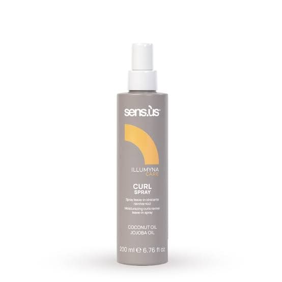 spray hidratante para rizos sensus illumyna care curl