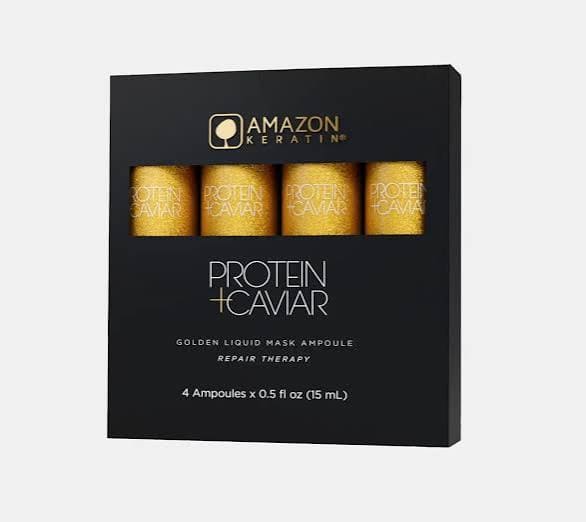 set de ampollas para el cabello de proteína + caviar