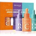 kit de 3 serums bioaqua vitamina c retinol acido hialuronico