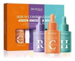 kit de 3 serums bioaqua vitamina c retinol acido hialuronico