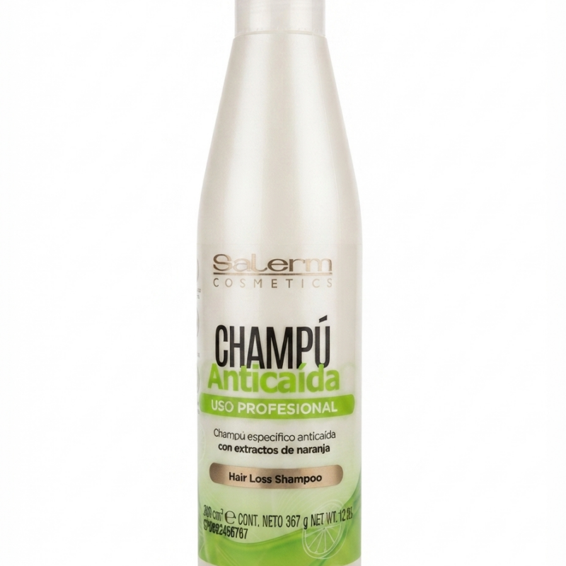 salerm cosmetics champú anticaída con extractos de naranja 367g
