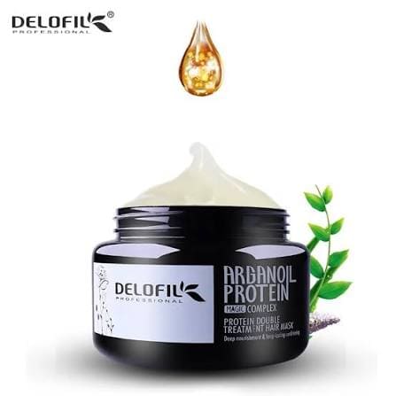 mascarilla capilar delofil argan reparadora / hidratante