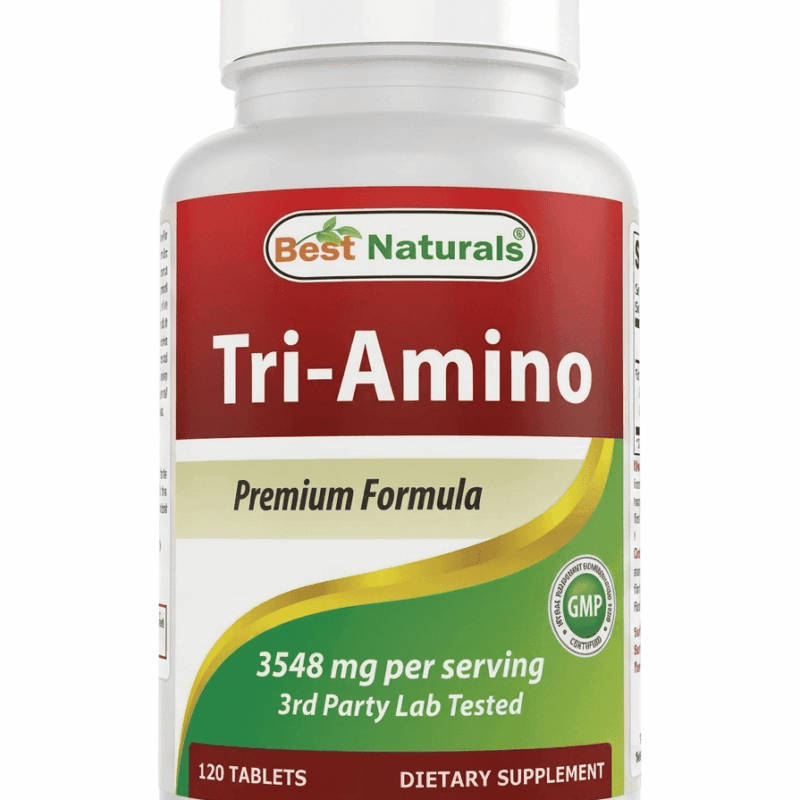 tri amino best natural 3548mg por servicio 120 tabletas