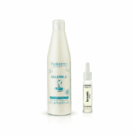 set salerm 21 + ampolla keramix antifrizz/ efecto liso