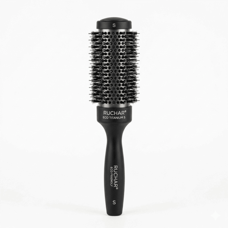 cepillo para secar cabello rucha titanium tamaño s