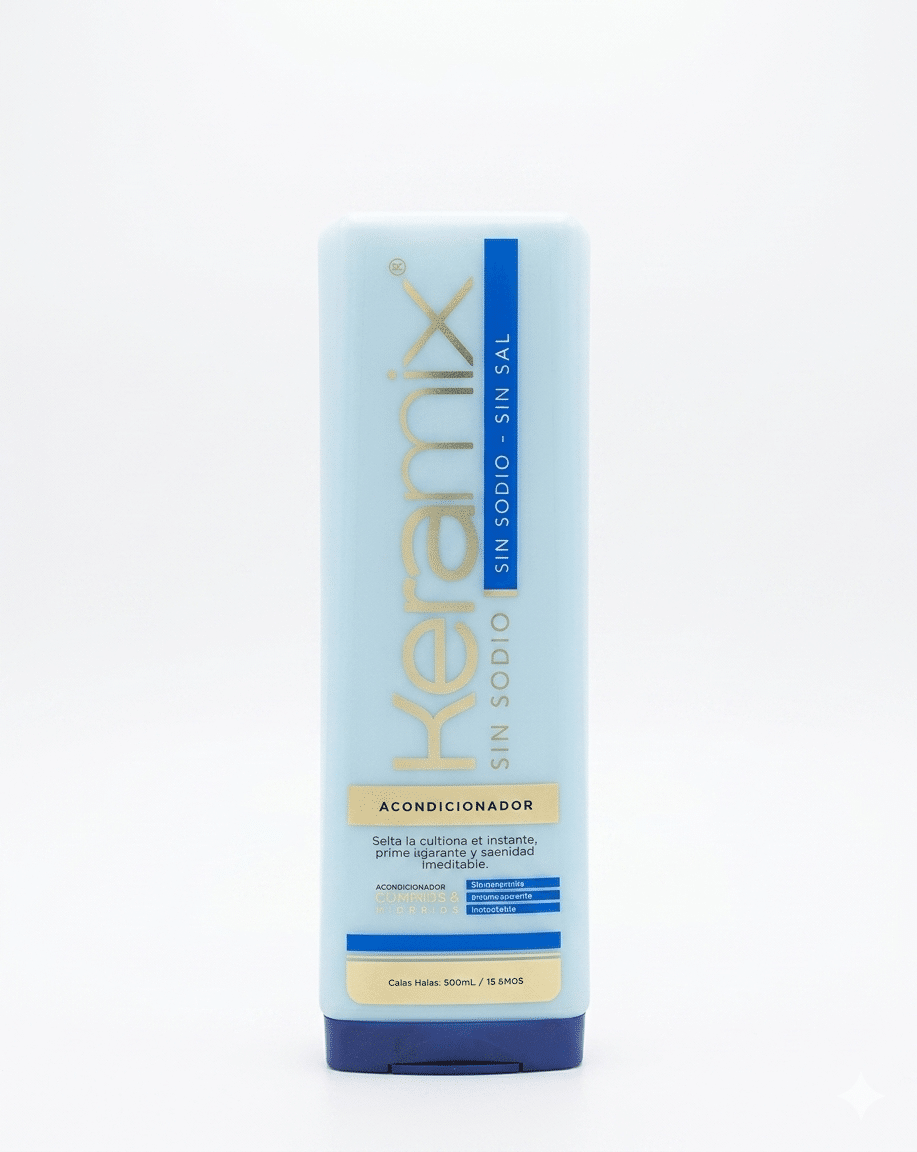 keramix sin sodio sin sal acondicionador 400ml keramix sin sodio sin sal acondicionador 400ml