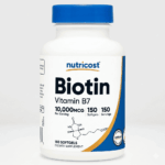biotin vitamina b7 10.000 mcg 240 capsulas nutricost