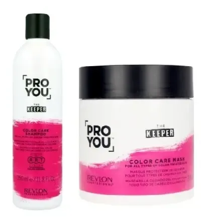 shampoo y mascarilla keeper color care pro you revlon
