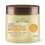 mascarilla lisso keratina be natural es un tratamiento intensivo que repara la fibra capilar, elimina el frizz y prolonga el alisado, aportando suavidad y brillo profundo