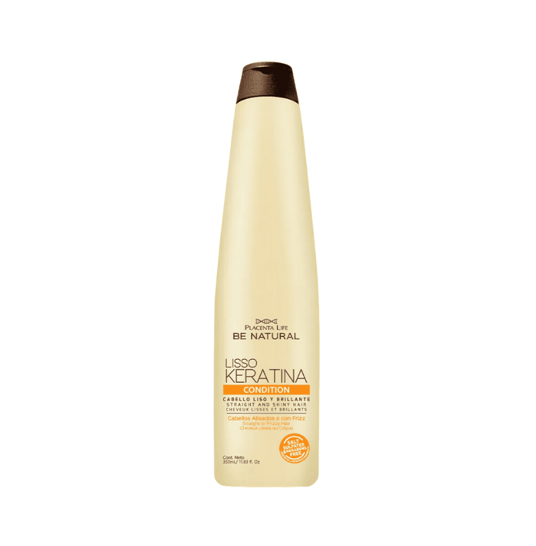 shampoo lisso keratina be natural alisante 350ml