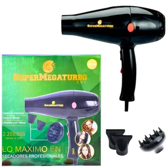 secador de cabello bellaliss supermegaturbo
