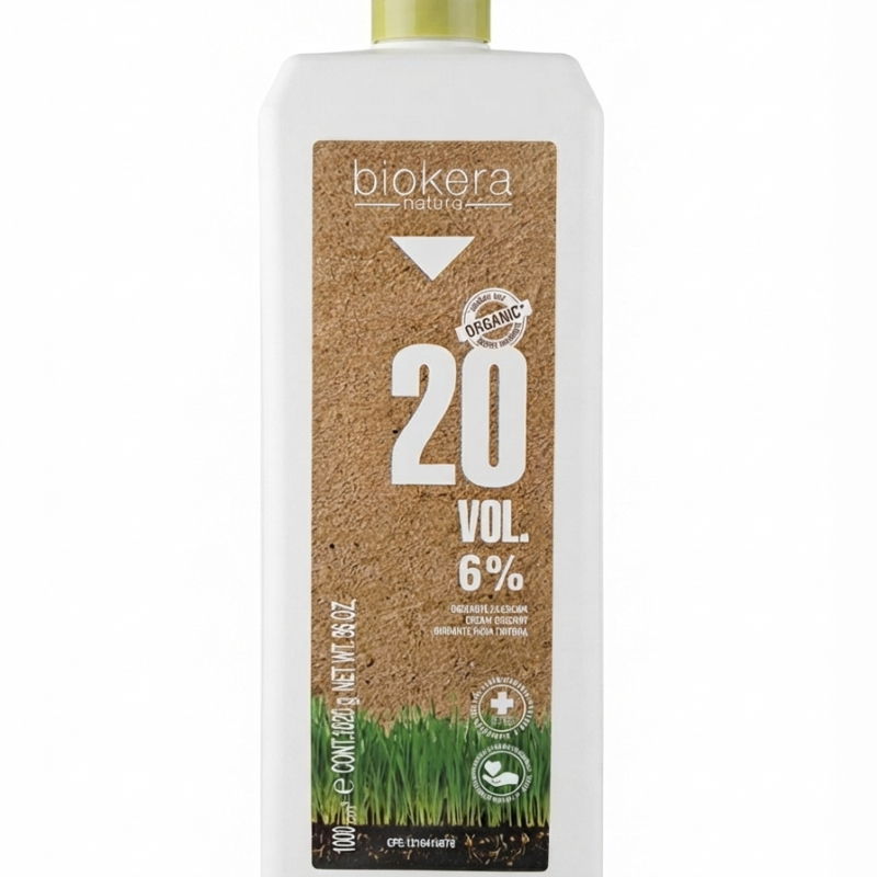 Agua Oxigenada Biokera Natura Organic 20Vol 1000ml