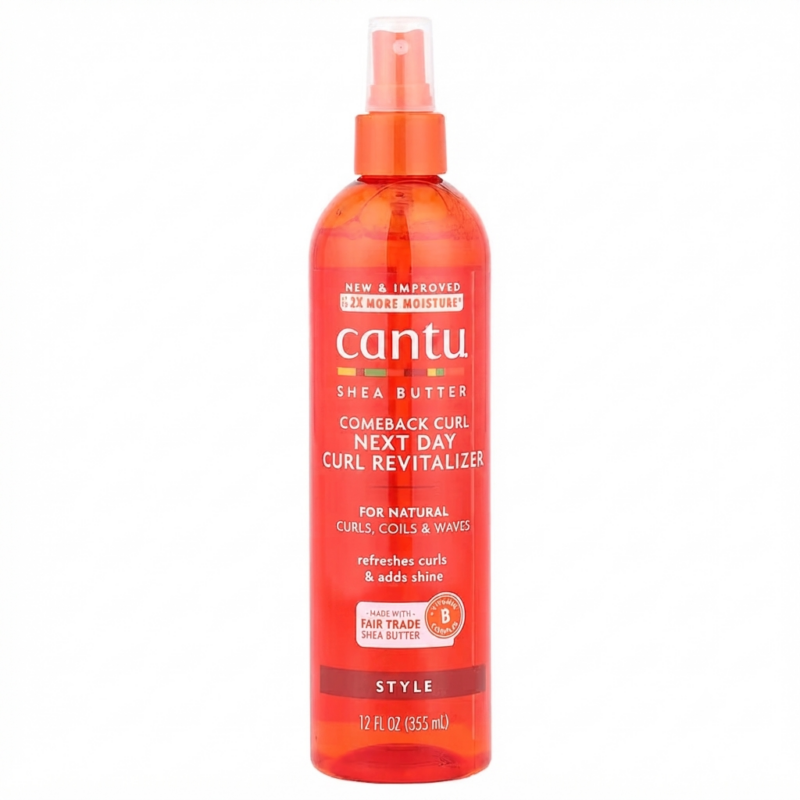 spray revitalizador nex day de cantu con manteca de karité 355ml