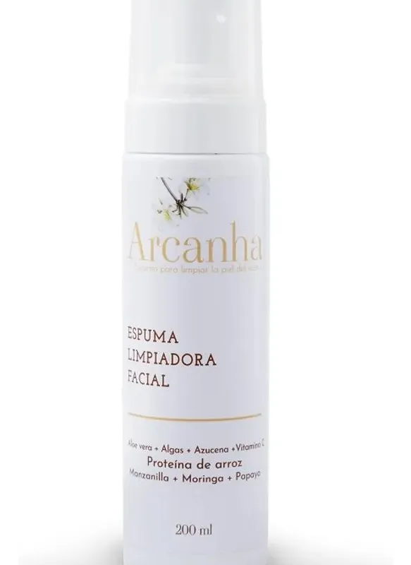 arcanha espuma limpiadora facial 200 ml
