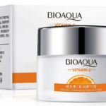 crema facial bioaqua vitamina c hidratante iluminadora 50g