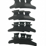 set de 12 pinzas para cabello