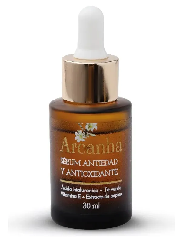 arcanha serum antiedad y antioxidante acido hialuronico 30ml