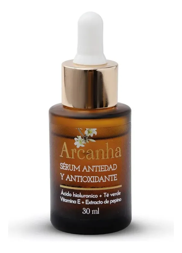 arcanha serum antiedad y antioxidante acido hialuronico 30ml arcanha serum antiedad y antioxidante acido hialuronico 30ml