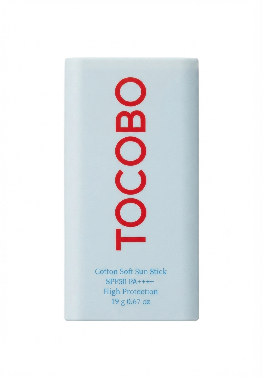 Protector Solar en Barra Tocobo Cotton Soft Sun Stick SPF50+ PA 19gr