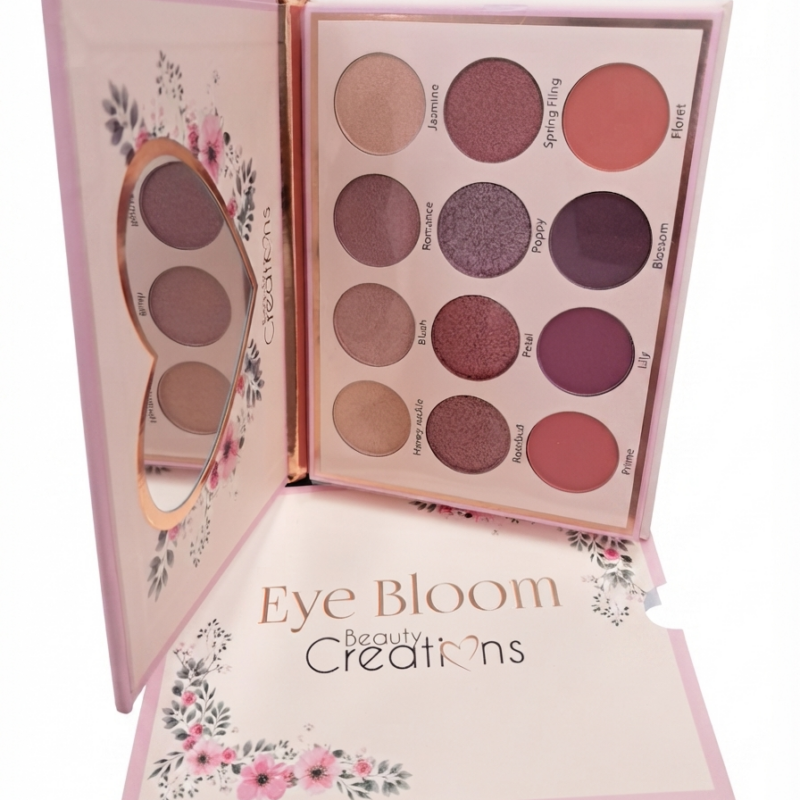 paleta de sombras eye bloom beauty creations