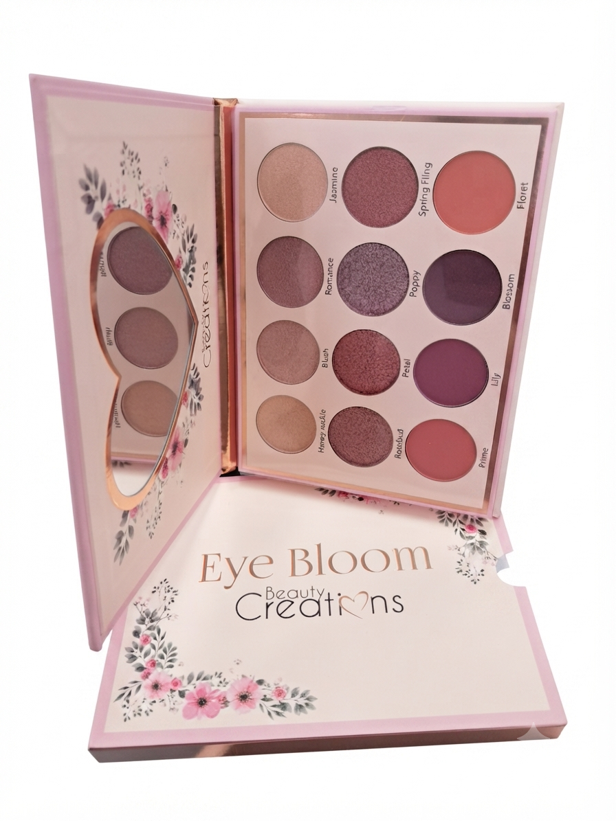 paleta de sombras eye bloom beauty creations